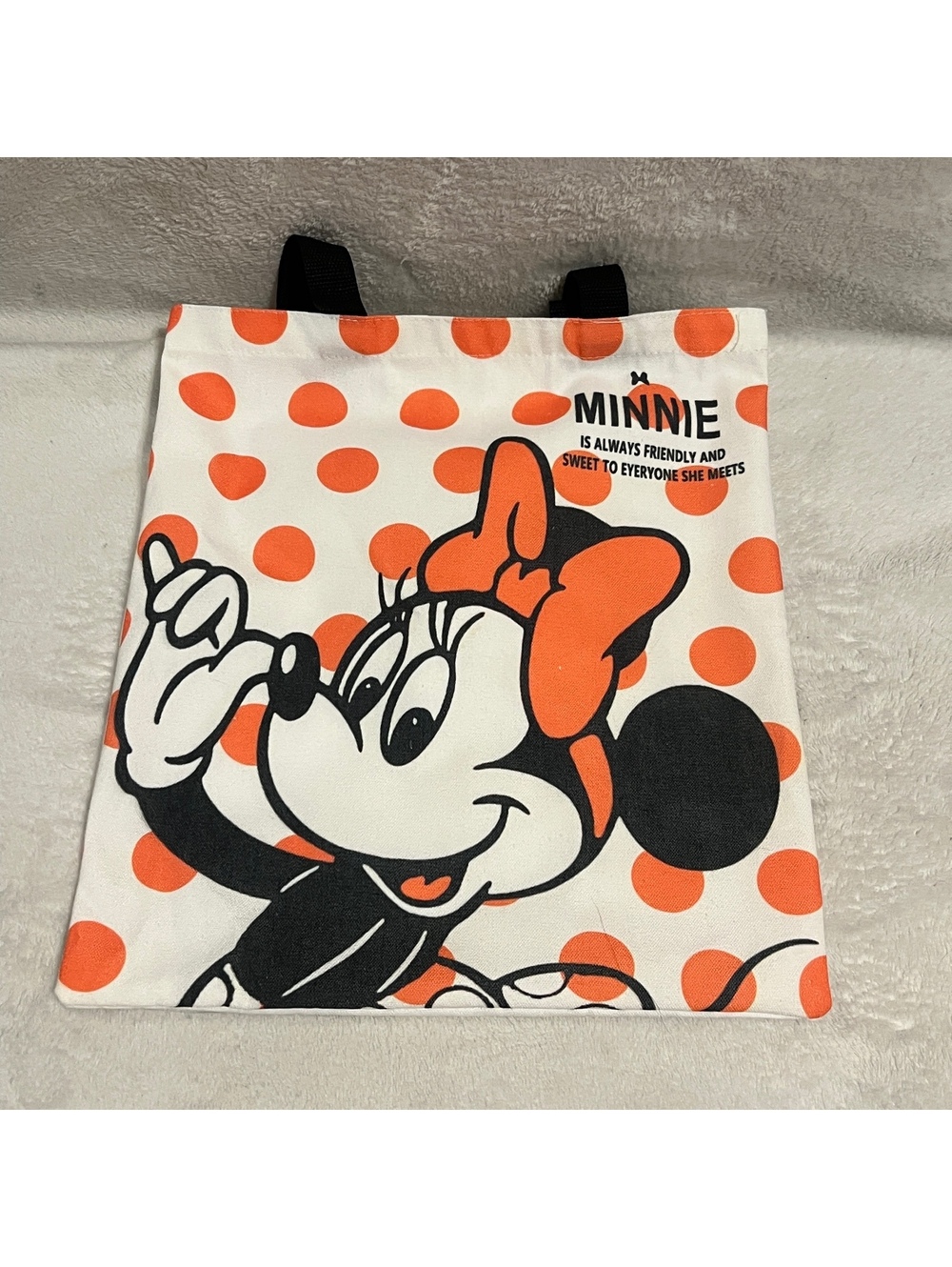 Minnie Mouse Polka Dot Tote Bag